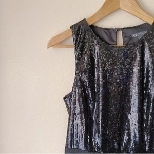 Armani Exchange Sequence Ruffle Dress